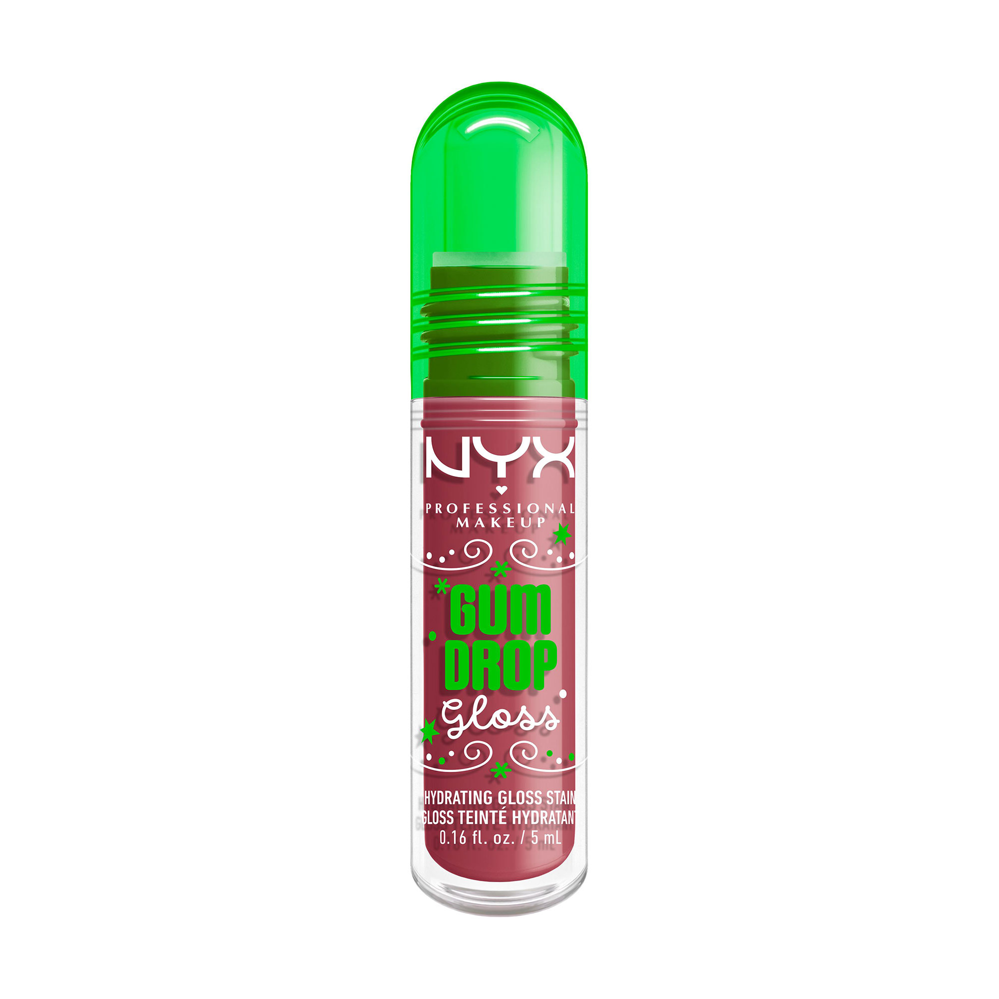 Блиск-тінт для губ NYX Professional Makeup Holiday Gum Drop Gloss, Bubblegum Burst, 5 мл
